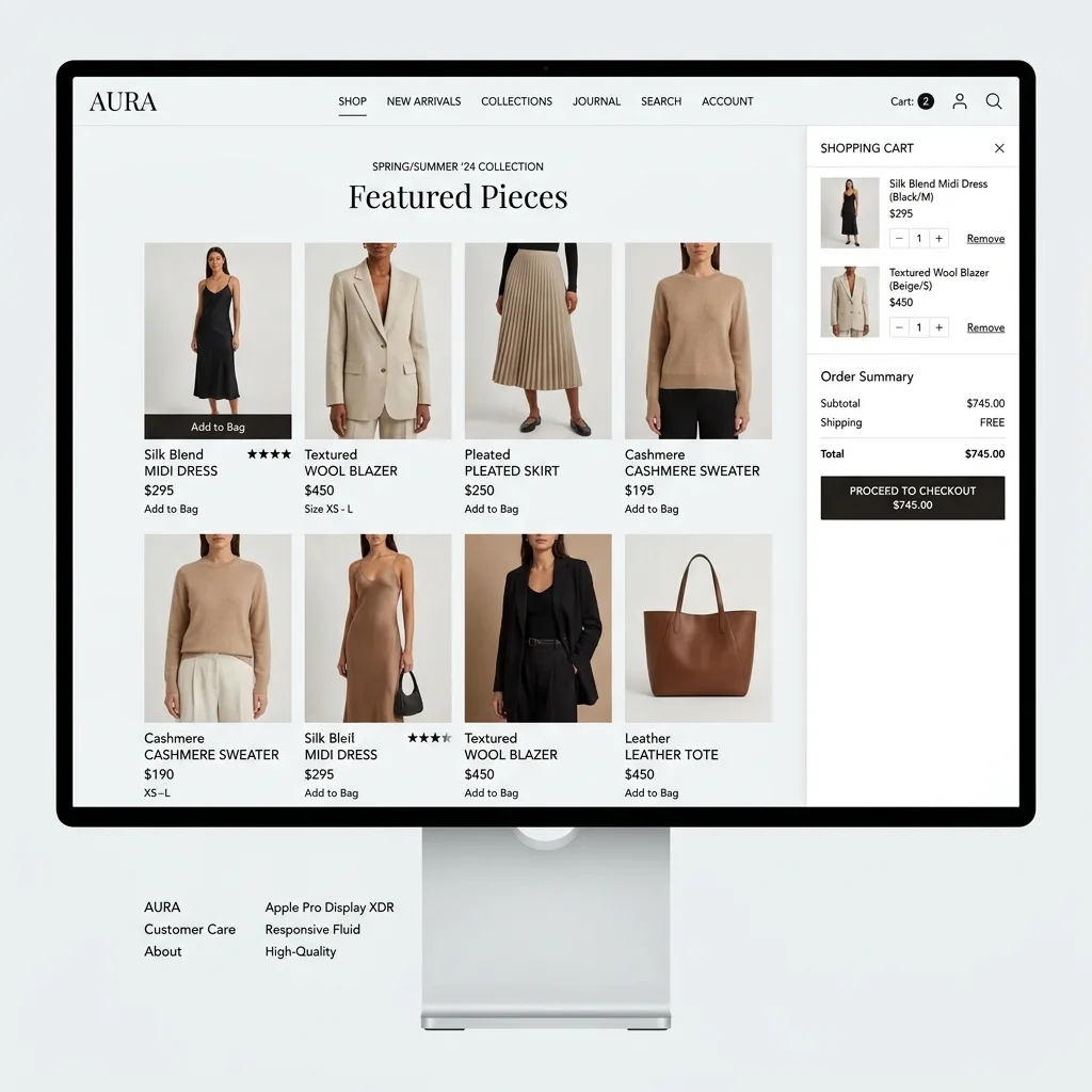 E-commerce Website Development